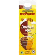 Melkunie Dubbelvla chocolade vanille