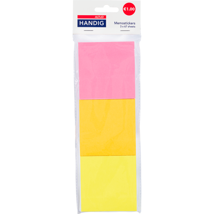 Altijd handig Memostickers 6x67 sheets