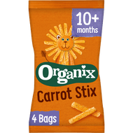 Organix Carrot stix 10+ mnd 4 st.