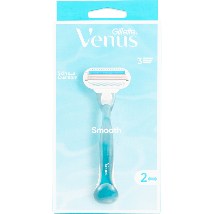Gillette Scheerapparaat venus smooth met 2 mesjes