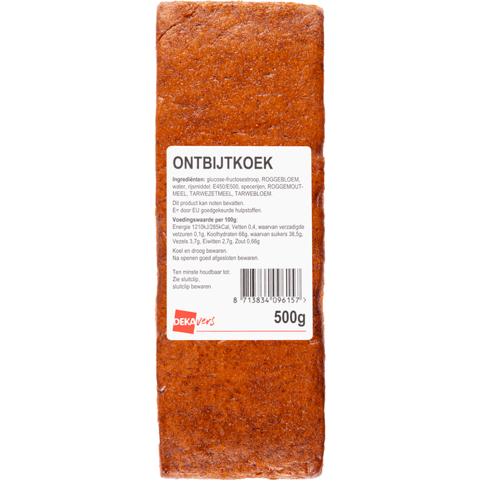 DekaVers Ontbijtkoek