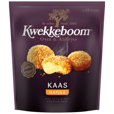 Kwekkeboom Kaashapjes oven & airfryer 12 stuks