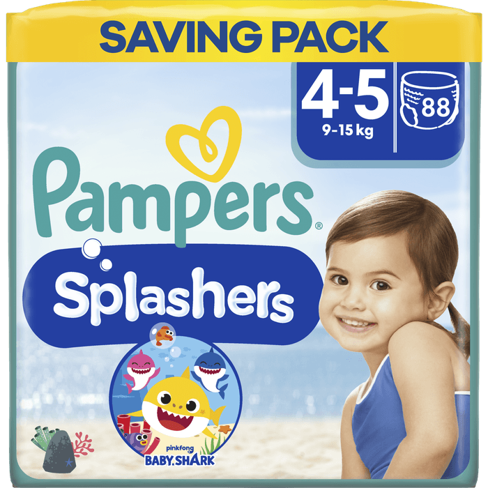Pampers Splashers maxi zwembroekjes maat 4 -5