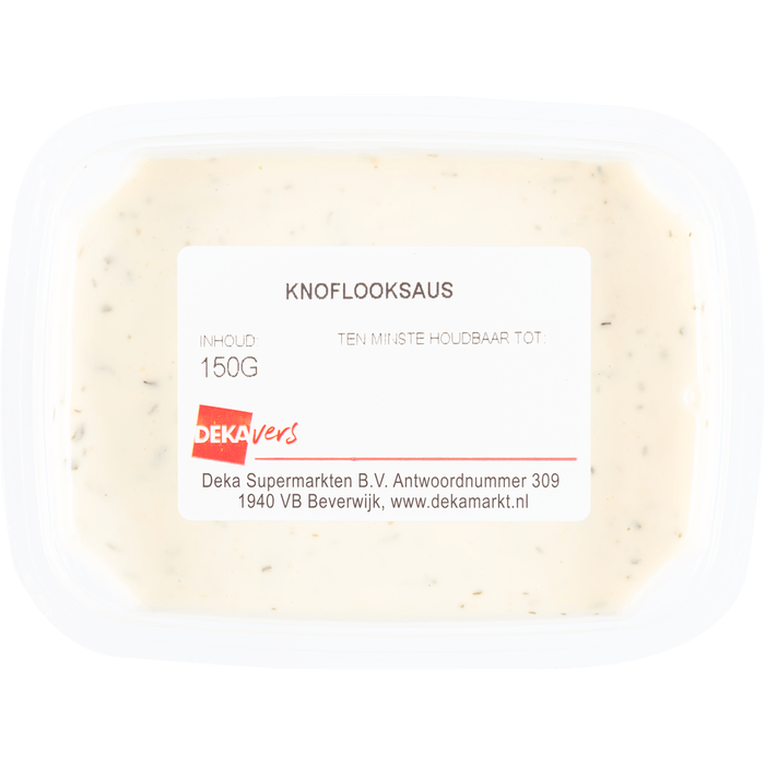 DekaVers Knoflooksaus