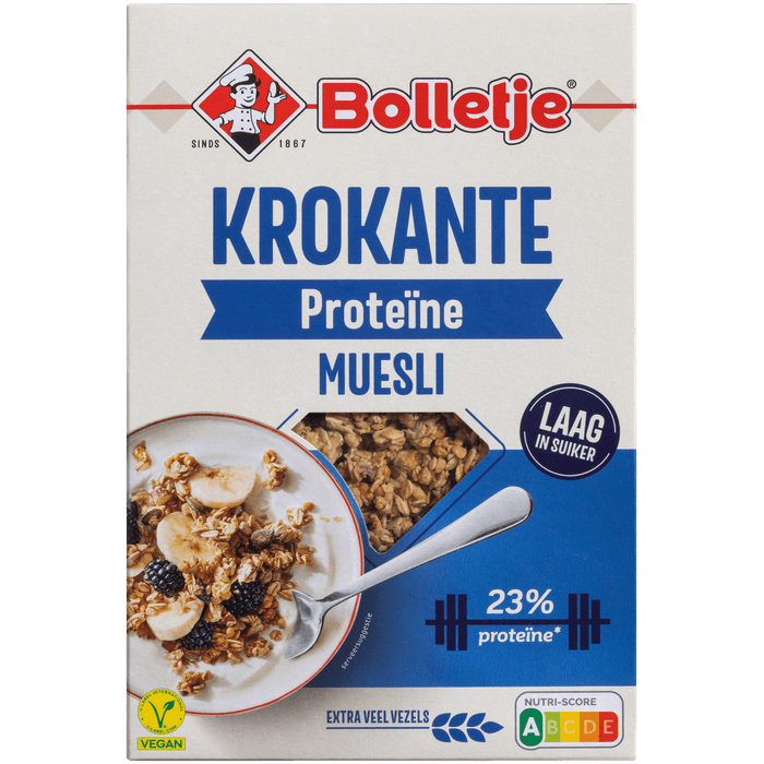 Bolletje Krokante muesli proteïne