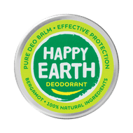 Happy Earth Deodorant balm bergamot
