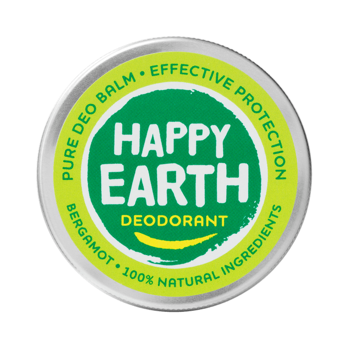Happy Earth Deodorant balm bergamot