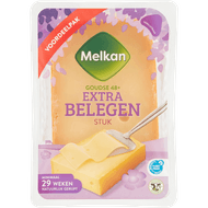 Melkan Extra belegen kaas 48+ stuk voordeelpak