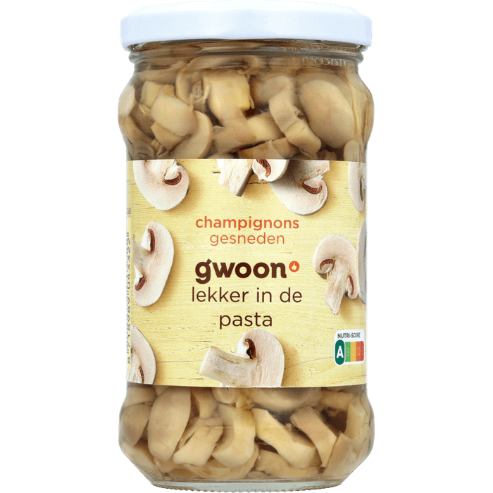 G'woon Champignons gesneden