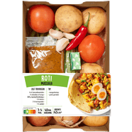 Verspakket roti massala