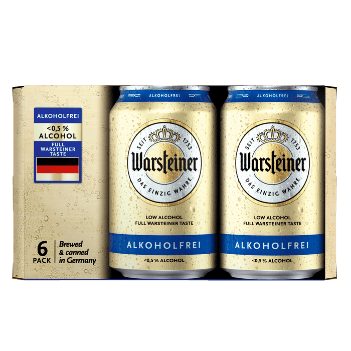 Warsteiner Pilsener alcoholvrij 6x33 cl