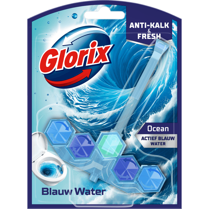 Glorix Toiletblok blauw water