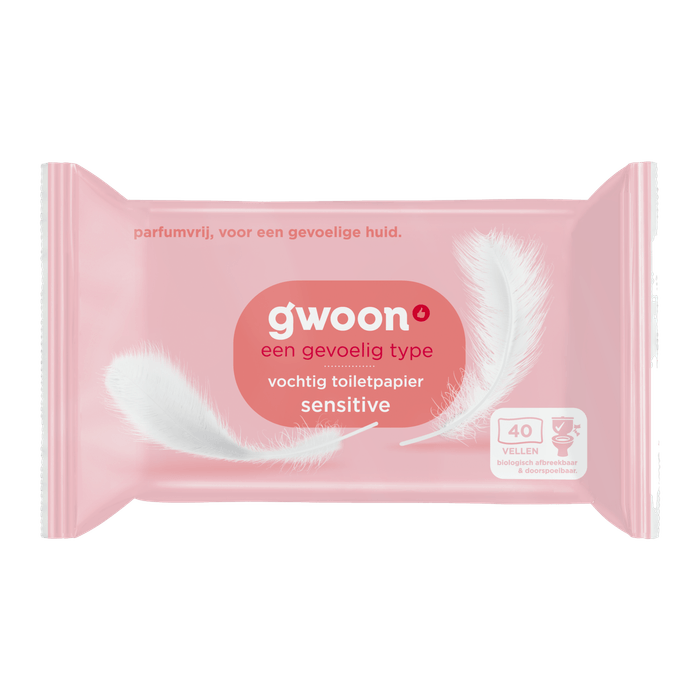 G'woon Vochtig toiletpapier sensitive