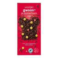 G'woon Hagelslag xxl puur met emoticons