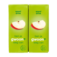 G'woon Appeldrink 10x200 ml