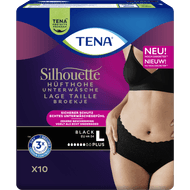 Tena Silhouet black plus l
