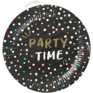 Non food Party time bordjes 23 cm