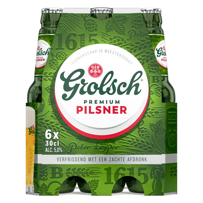 Grolsch Pilsener 6 x 30cl