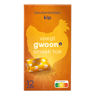 G'woon Bouillon blokjes kip 12 stuks