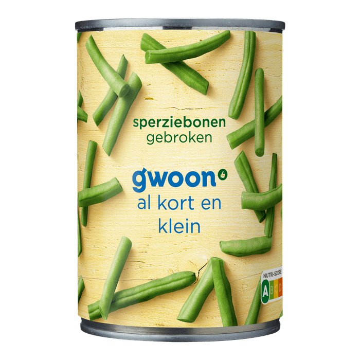 G'woon Sperziebonen fijn gebroken