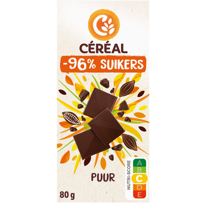 Céréal Chocoladereep puur