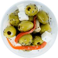 DekaMarkt Olijven met zachte kaas