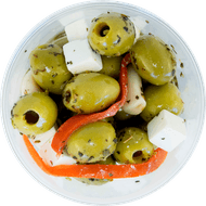 DekaMarkt Olijven met zachte kaas