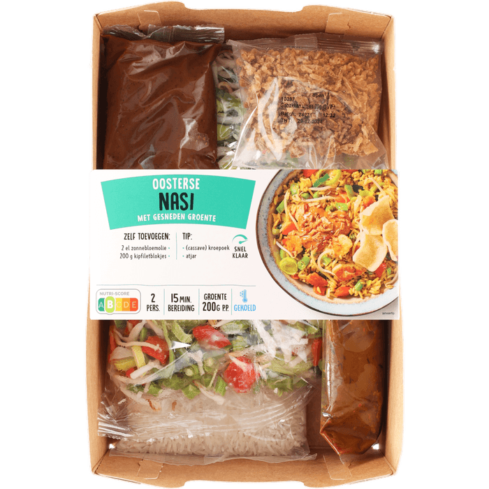 Verspakket nasi boemboe 2 porties
