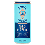 Bombay Sapphire & tonic
