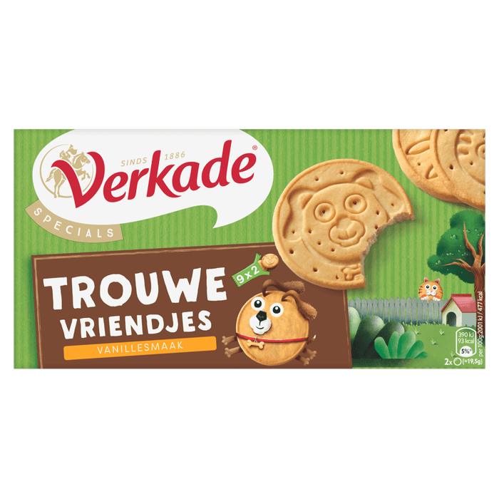 Verkade Trouwe vriendjes 9 x 2 stuks