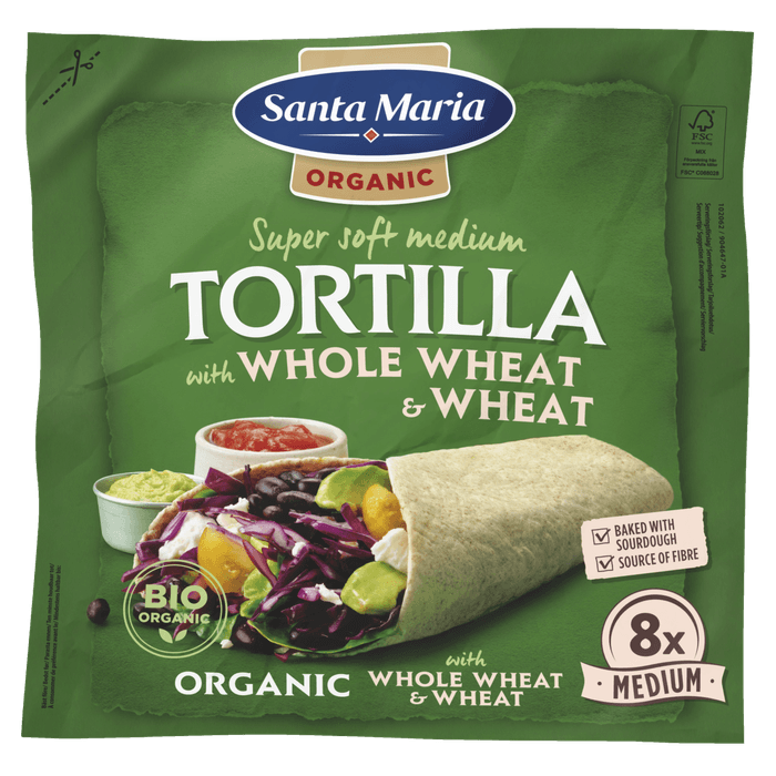 Santa Maria Tortilla organic whole wheat