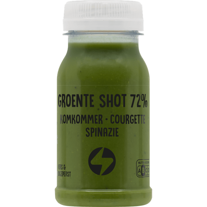 Groente shot komkommer courgette spinazie