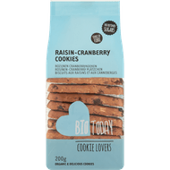 Bio Today Rozijnen cranberrykoeken 7 st.