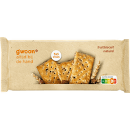 G'woon Fruitbiscuit naturel 5x3 stuks