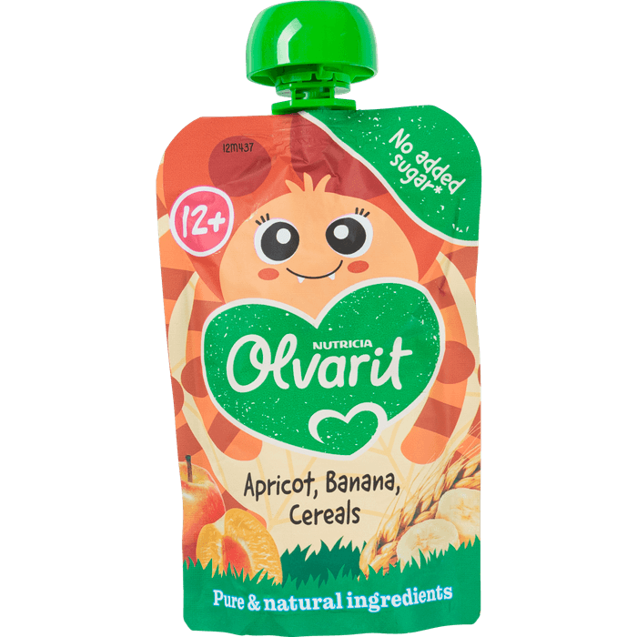 Olvarit 12m437 abrikoos-banaan-granen