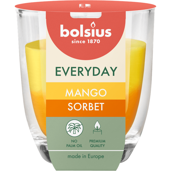 Bolsius Everyday mango sorbet 23 uur