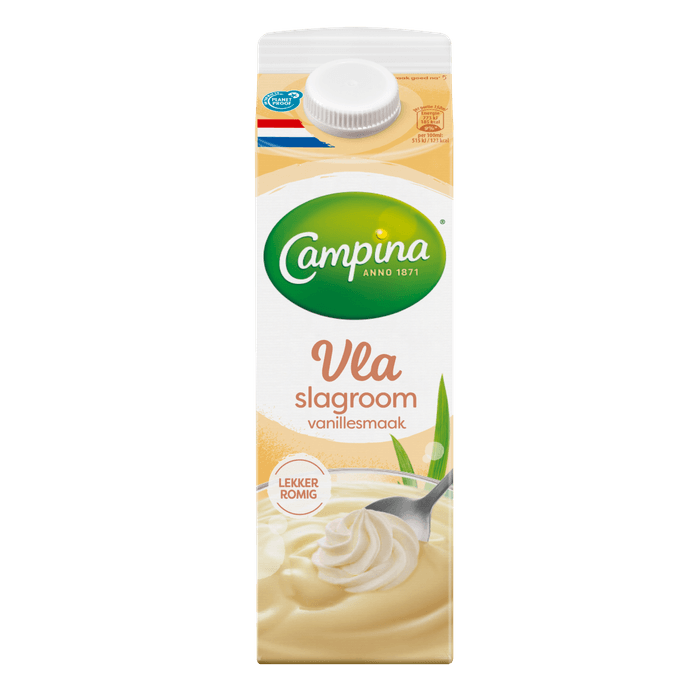 Campina Slagroomvla vanille