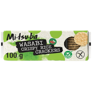 Rice crackers wasabi crispy