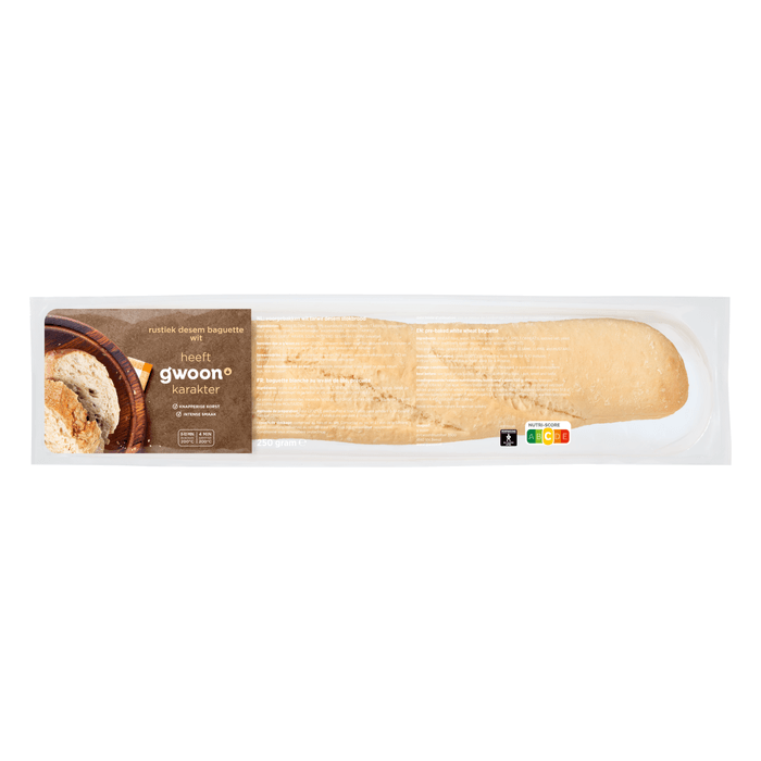 G'woon Stokbrood wit desem