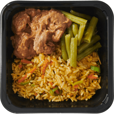 DekaMarkt Nasi met sate en kippendij