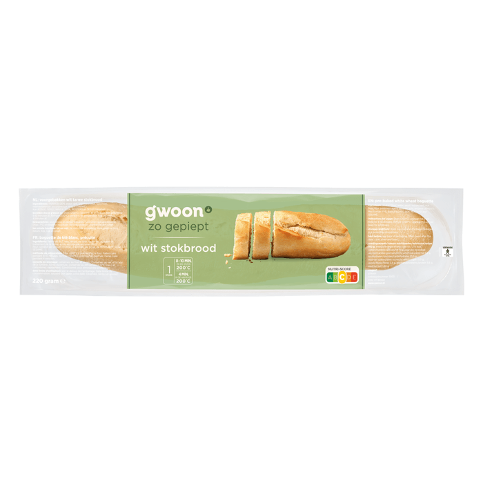 G'woon Stokbrood wit