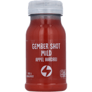 Mild shot aardbei gember appel limoen