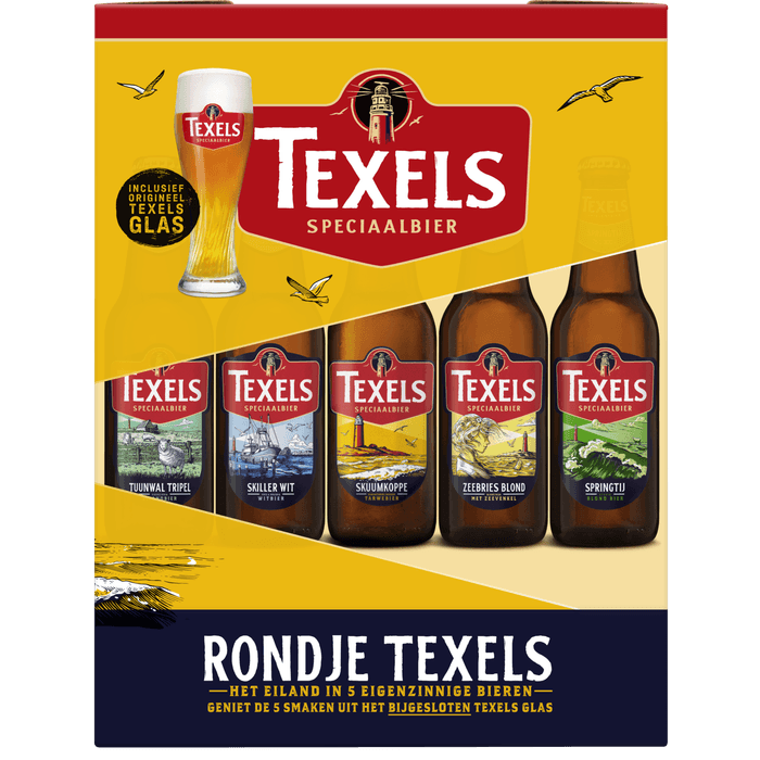 Texels Rondje 5x 30 cl geschenkverpakking
