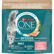 Purina One Kattenvoer adult zalm & volkoren granen