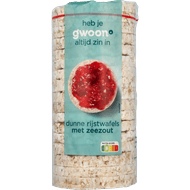 G'woon Rijstwafel met zeezout