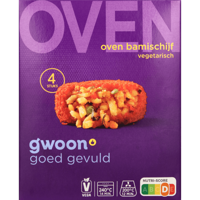 G'woon Oven bamischijven 4 st.