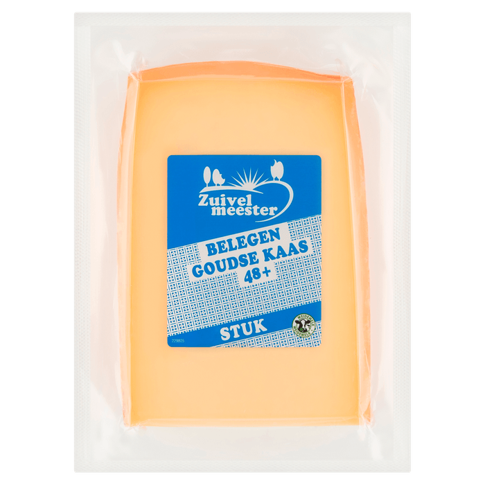 Zuivelmeester Gouda kaas belegen 48+