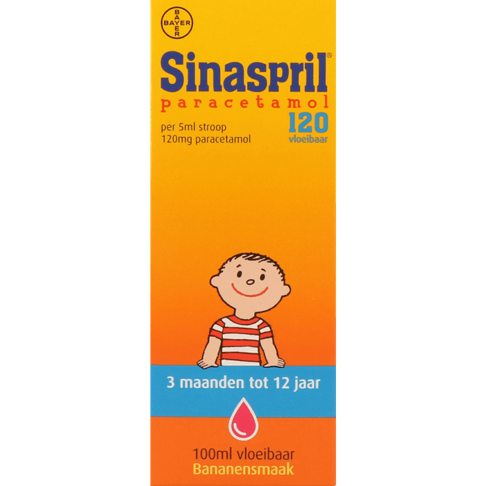 Sinaspril Paracetamol vloeibaar
