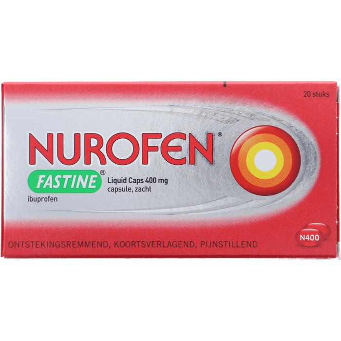 Nurofen Fastine liquid caps 400mg