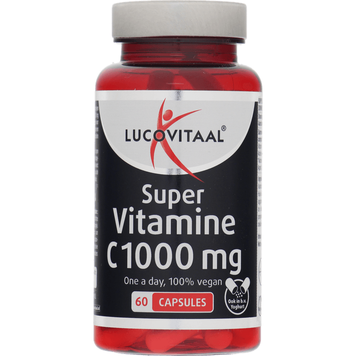 Lucovitaal Vegan vitamine c 1000mg